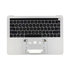 Topcase zilver incl. toetsenbord UK/NL + touch bar - A1706_